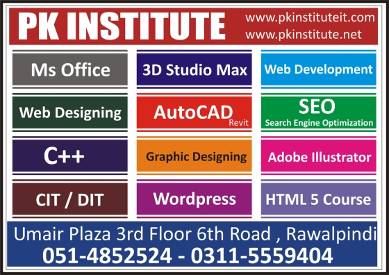 HTML 5 & Css3 Course in Rawalpindi with Web Designing